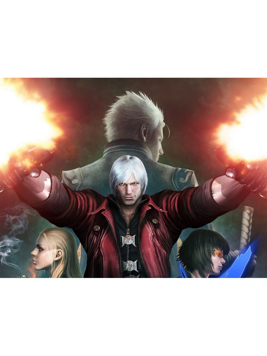 

Постер DRABS A3 Данте и Вергилий Devil May Cry 4