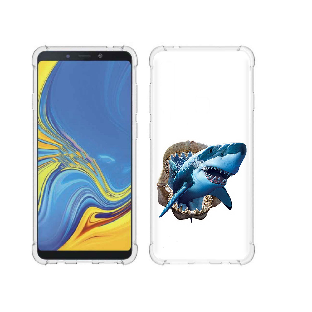 

Чехол MyPads Tocco для Samsung Galaxy A9 челюсти (PT118683.560.675), Прозрачный, Tocco