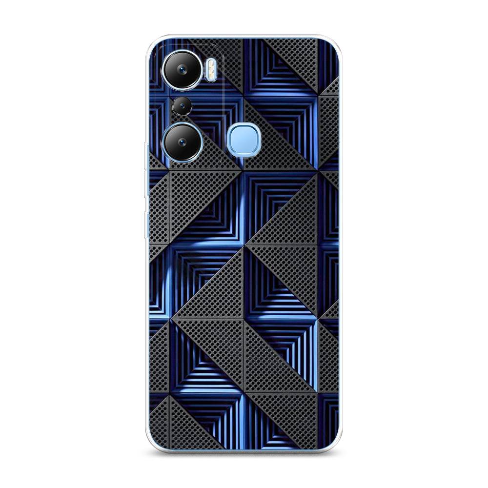 

Чехол на Infinix HOT 20i "IBM", Серый;синий, 3102950-3