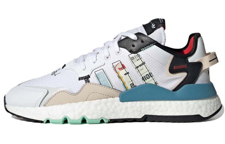 

Кроссовки унисекс Adidas Nite Jogger белые 36 EU, Белый, Nite Jogger