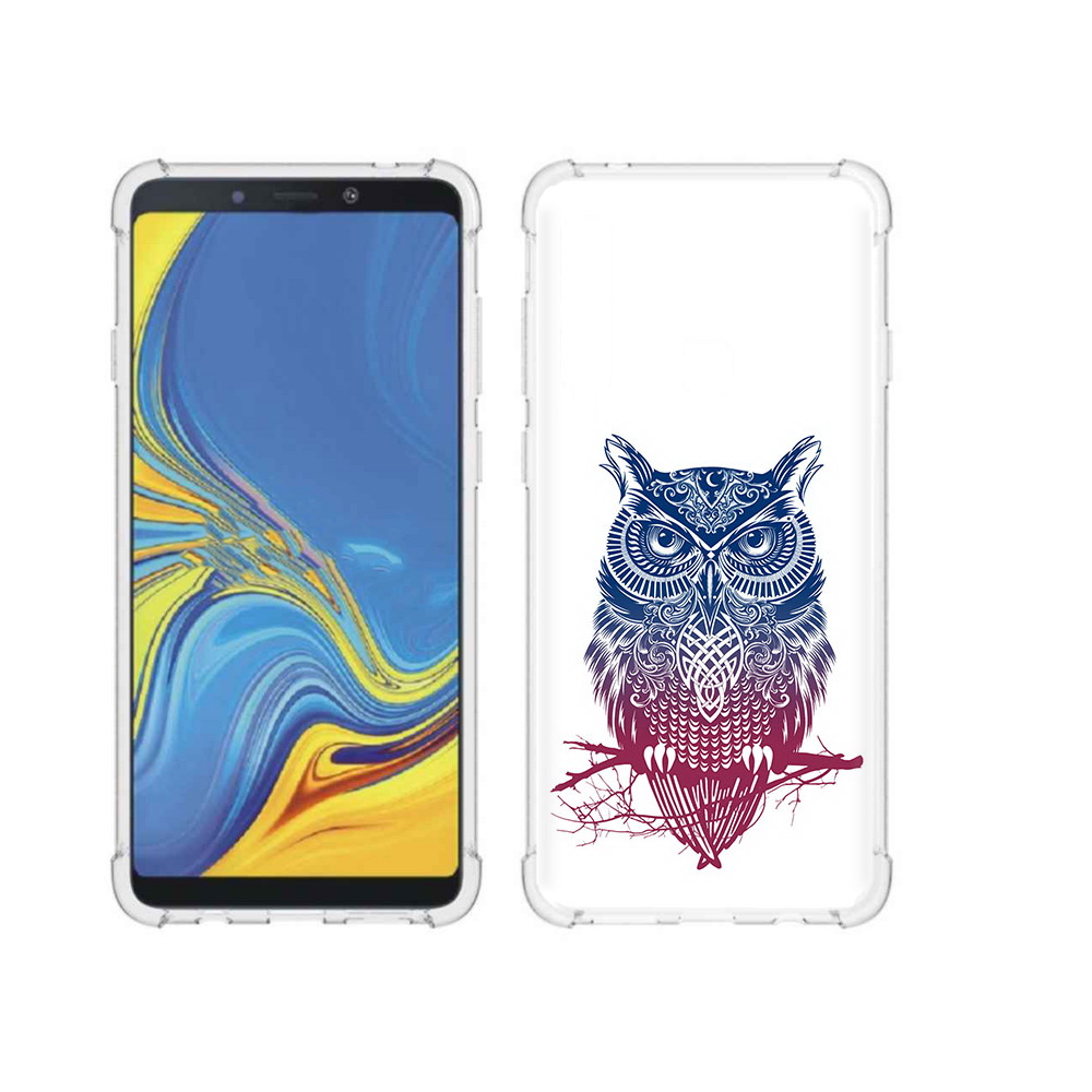 

Чехол MyPads Tocco для Samsung Galaxy A9 хиппи сова (PT118683.560.664), Прозрачный, Tocco