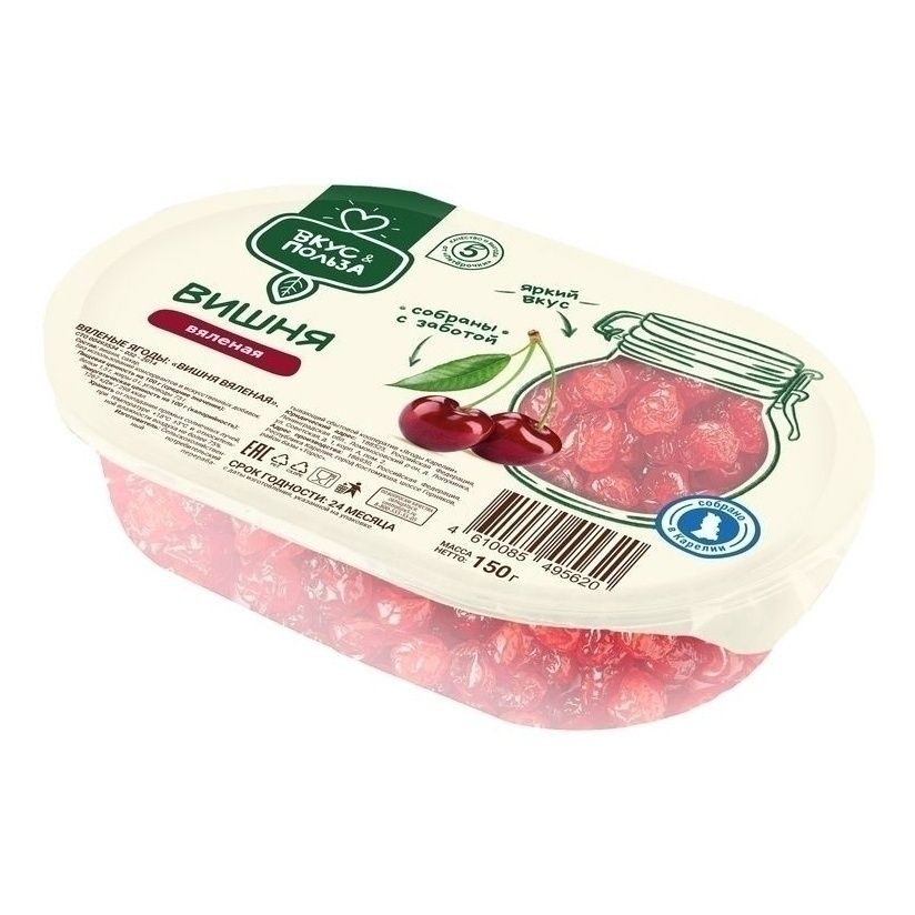 

Вишня вяленая Вкус & Польза 150 г