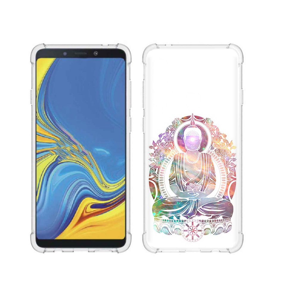 

Чехол MyPads Tocco для Samsung Galaxy A9 умный мужчина абстракция (PT118683.560.651), Прозрачный, Tocco