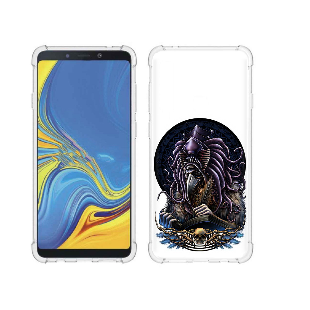 

Чехол MyPads Tocco для Samsung Galaxy A9 умный ворон (PT118683.560.650), Прозрачный, Tocco