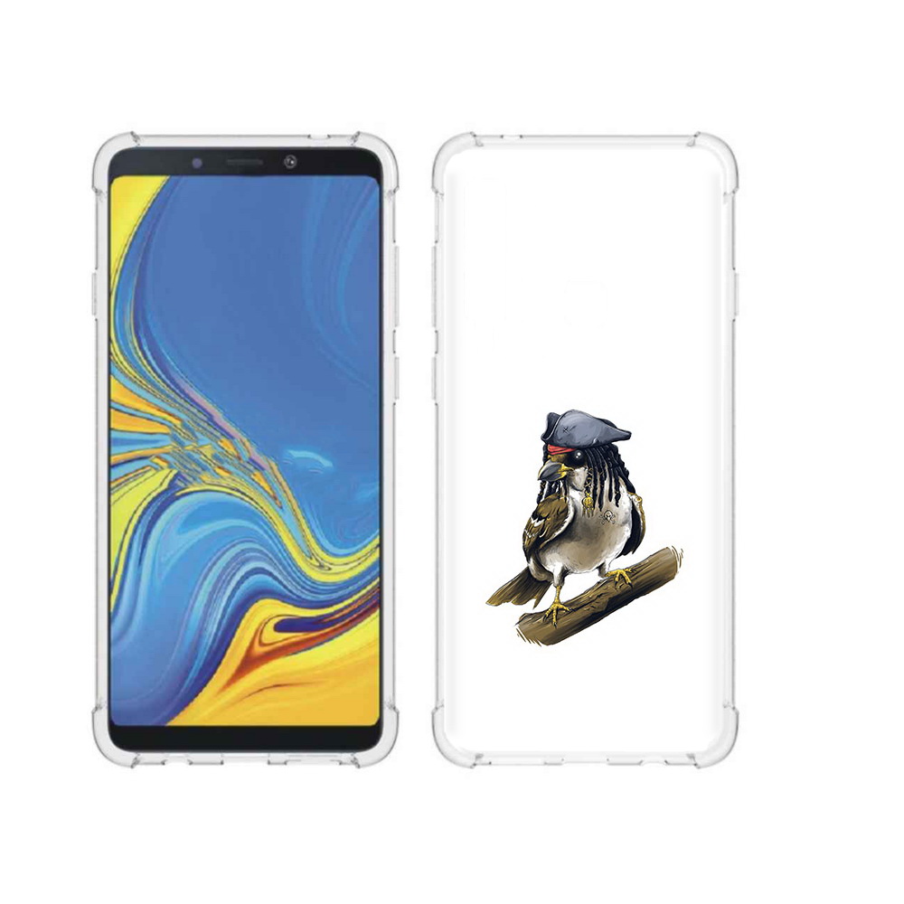 

Чехол MyPads Tocco для Samsung Galaxy A9 Джек воробей (PT118683.560.65), Прозрачный, Tocco