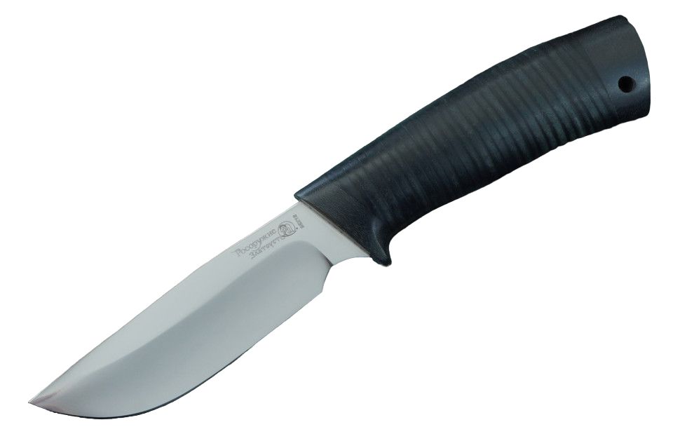 Нож Росоружие Сталкер-1, рукоять наборная кожа, сталь 95Х18