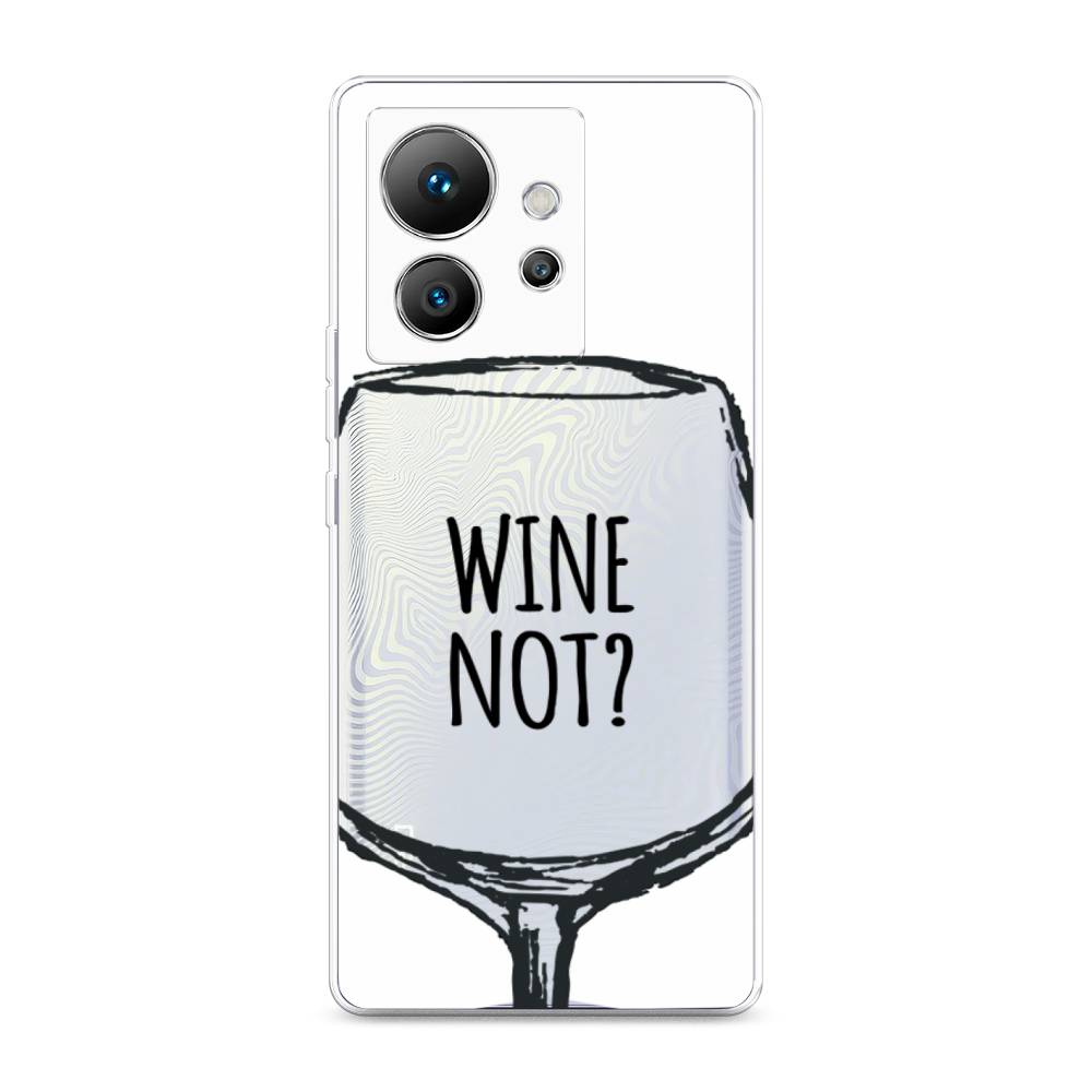 

Чехол на Infinix Zero Ultra 5G "Wine not white", Белый, 3102850-6