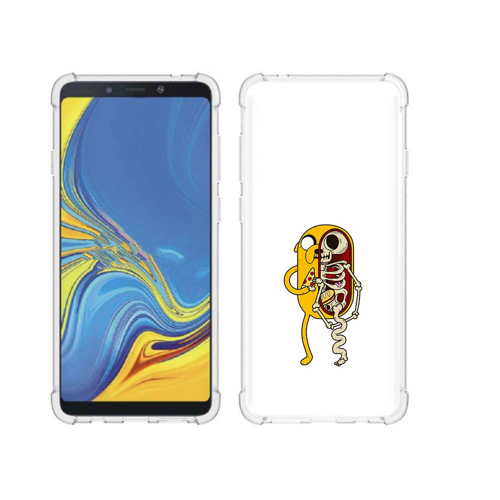 

Чехол MyPads Tocco для Samsung Galaxy A9 Джейк скелет (PT118683.560.64), Прозрачный, Tocco