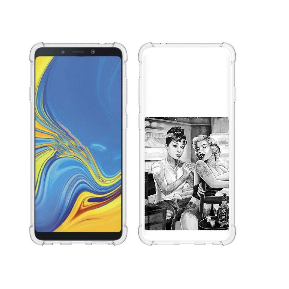 

Чехол MyPads Tocco для Samsung Galaxy A9 тату мастер (PT118683.560.637), Прозрачный, Tocco