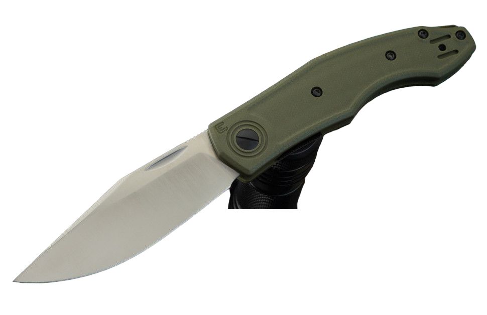 

Складной нож Echo Knives Veksha GRN, сталь Crucible CPM S35VN, рукоять зеленая G-10, Veksha