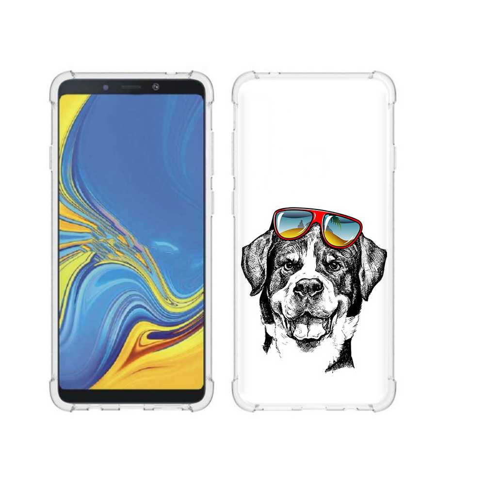 Чехол MyPads Tocco для Samsung Galaxy A9 счастливая собака (PT118683.560.631)