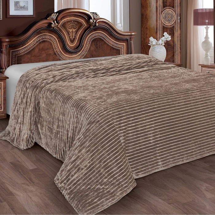 

Плед Marianna 10085552 Грация арт.44А 150х205см, велсофт 250г/м, пэ100%, Грация