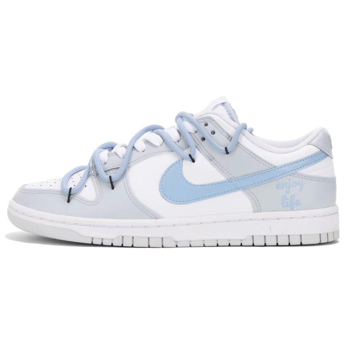 

Кеды унисекс Nike Dunk Low Pure Platinum Vibe белые 44.5 EU, Белый, Dunk Low Pure Platinum Vibe