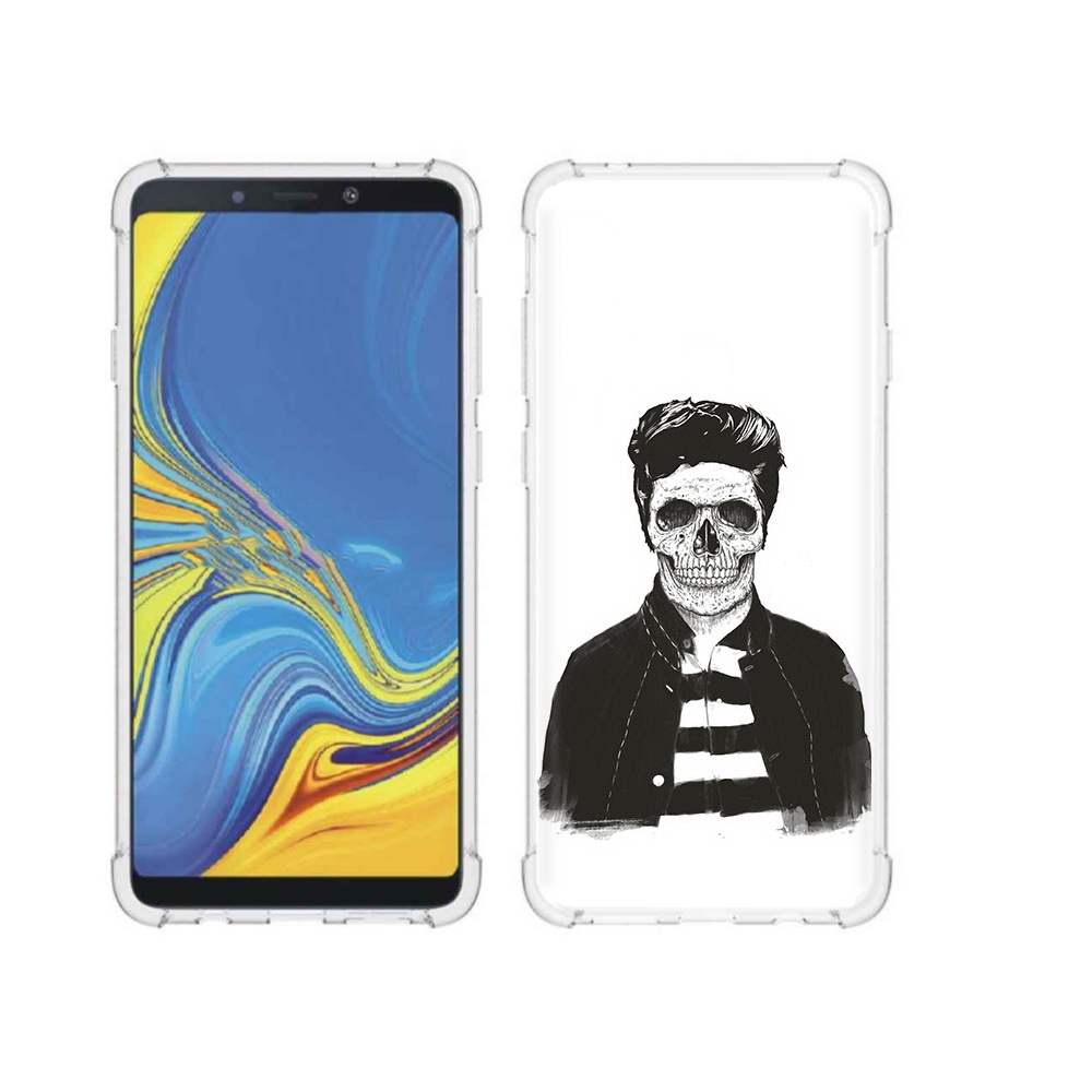 

Чехол MyPads Tocco для Samsung Galaxy A9 скелет (PT118683.560.604), Прозрачный, Tocco