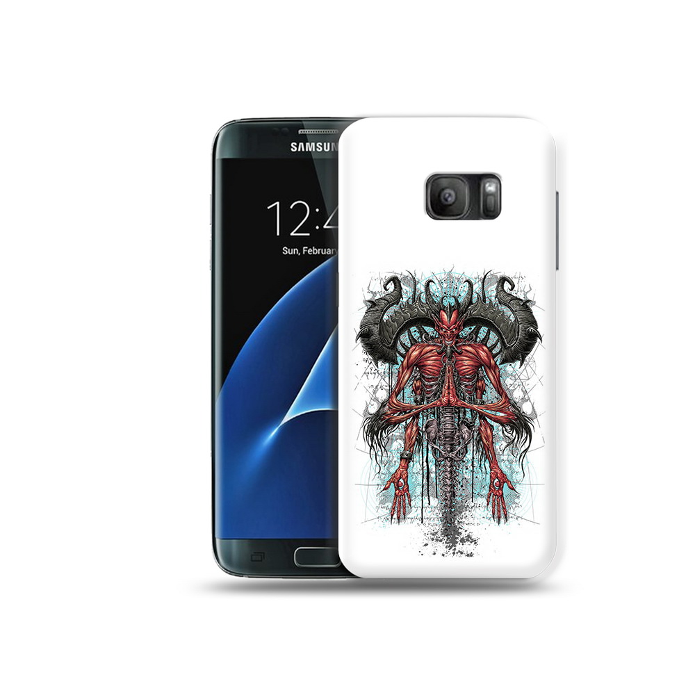 

Чехол MyPads Tocco для Samsung Galaxy S7 дьявол, Прозрачный, Tocco