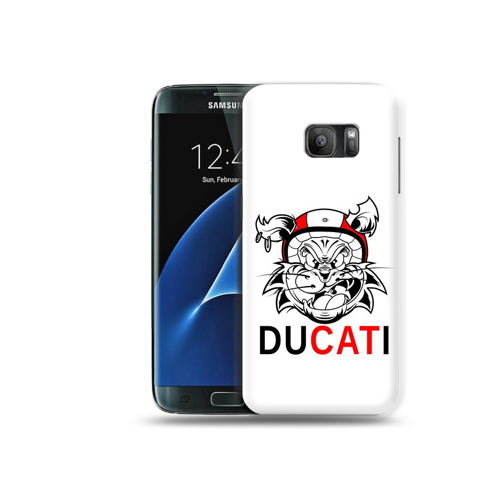 

Чехол MyPads Tocco для Samsung Galaxy S7 дукати, Прозрачный, Tocco