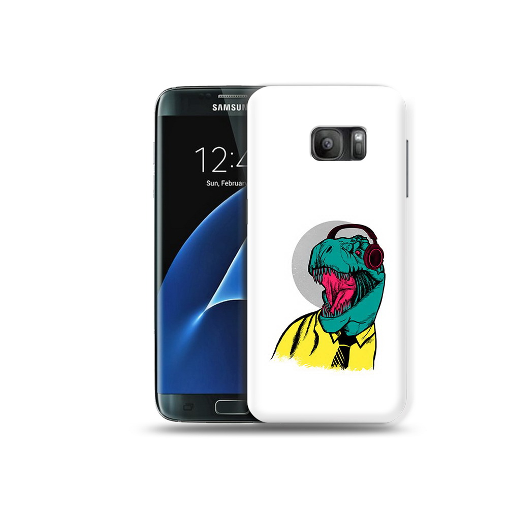 

Чехол MyPads Tocco для Samsung Galaxy S7 дино, Прозрачный, Tocco