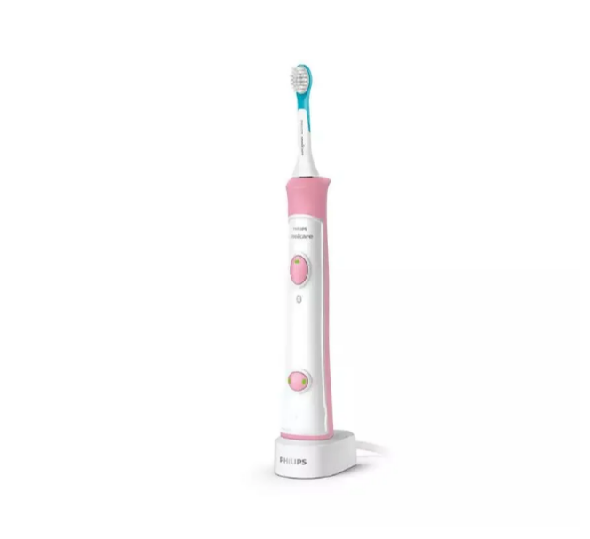 

Детская электрическая зубная щетка Philips Sonicare For Kids HX6352/43 розовый, HX6352/43