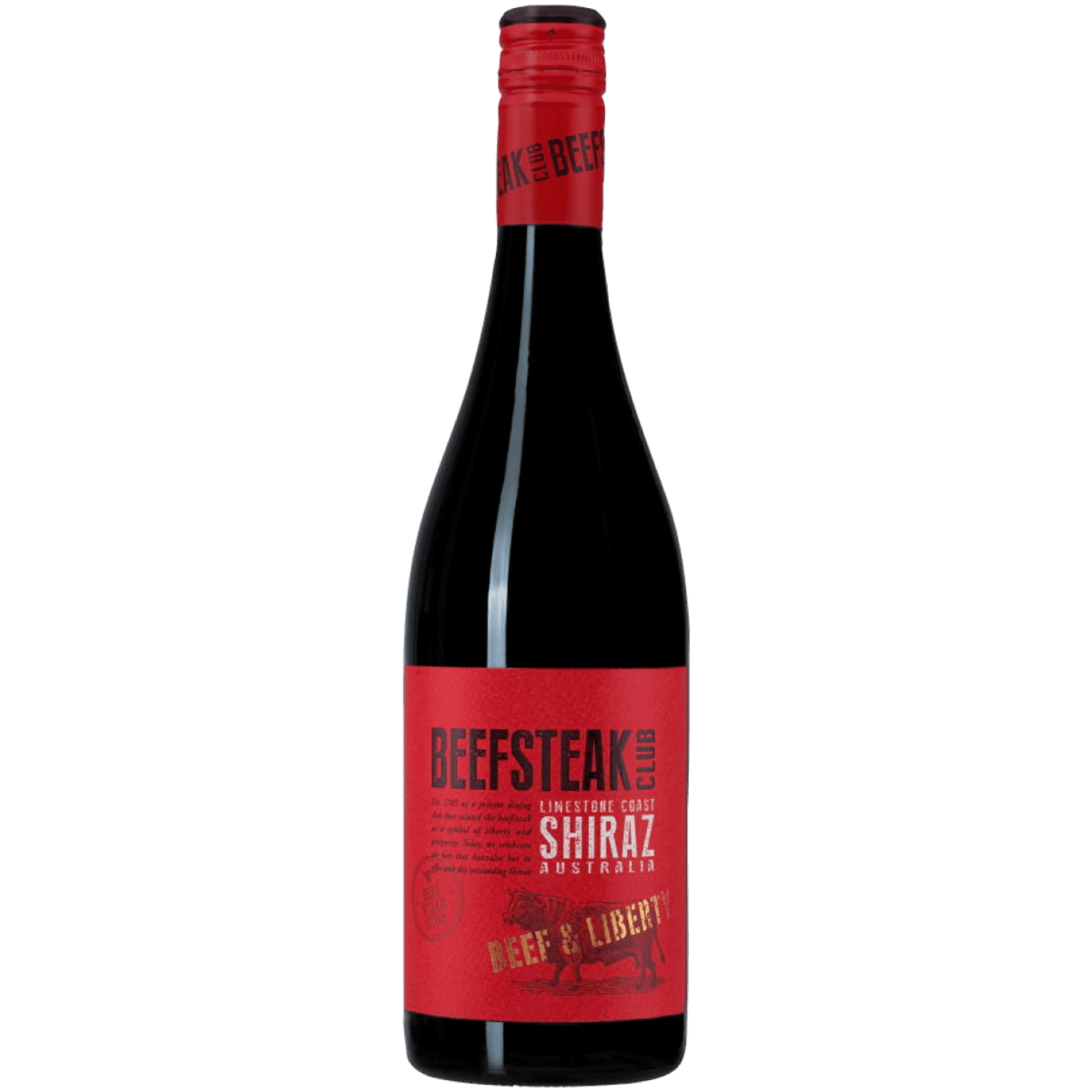 

Вино Beefsteak Club Beef & Liberty Shiraz красное сухое 0,75 л