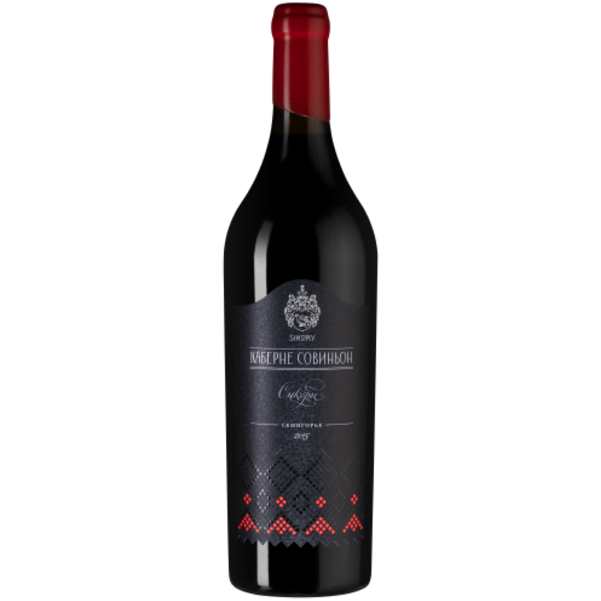 Вино Каберне Совиньон Сикоры красное сухое 0,75 л