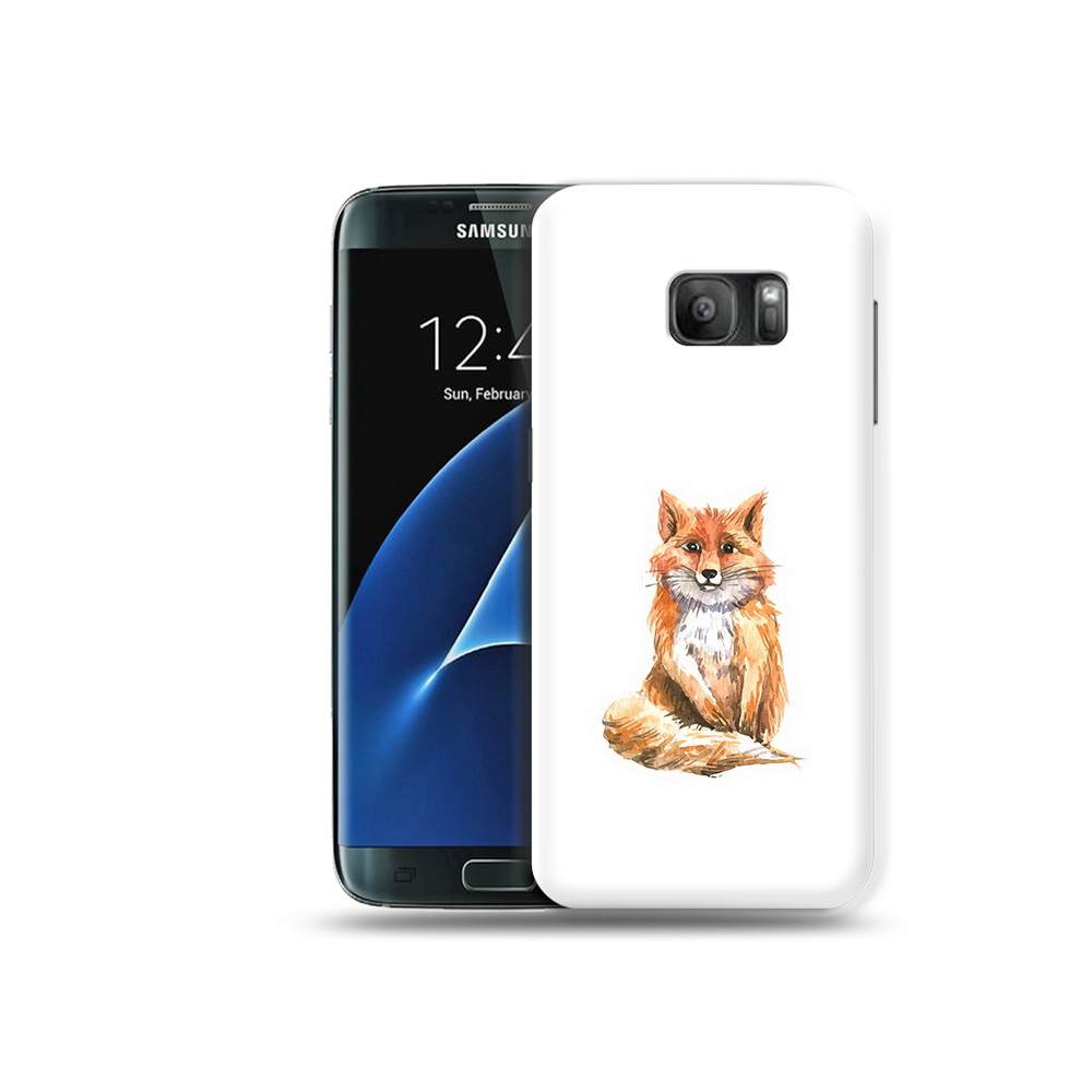 

Чехол MyPads Tocco для Samsung Galaxy S7 детская лиса, Прозрачный, Tocco