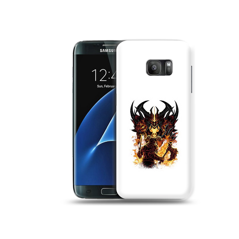 

Чехол MyPads Tocco для Samsung Galaxy S7 демон shadow fiend, Прозрачный, Tocco