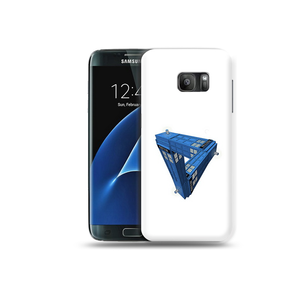 

Чехол MyPads Tocco для Samsung Galaxy S7 головолока абстракция, Прозрачный, Tocco