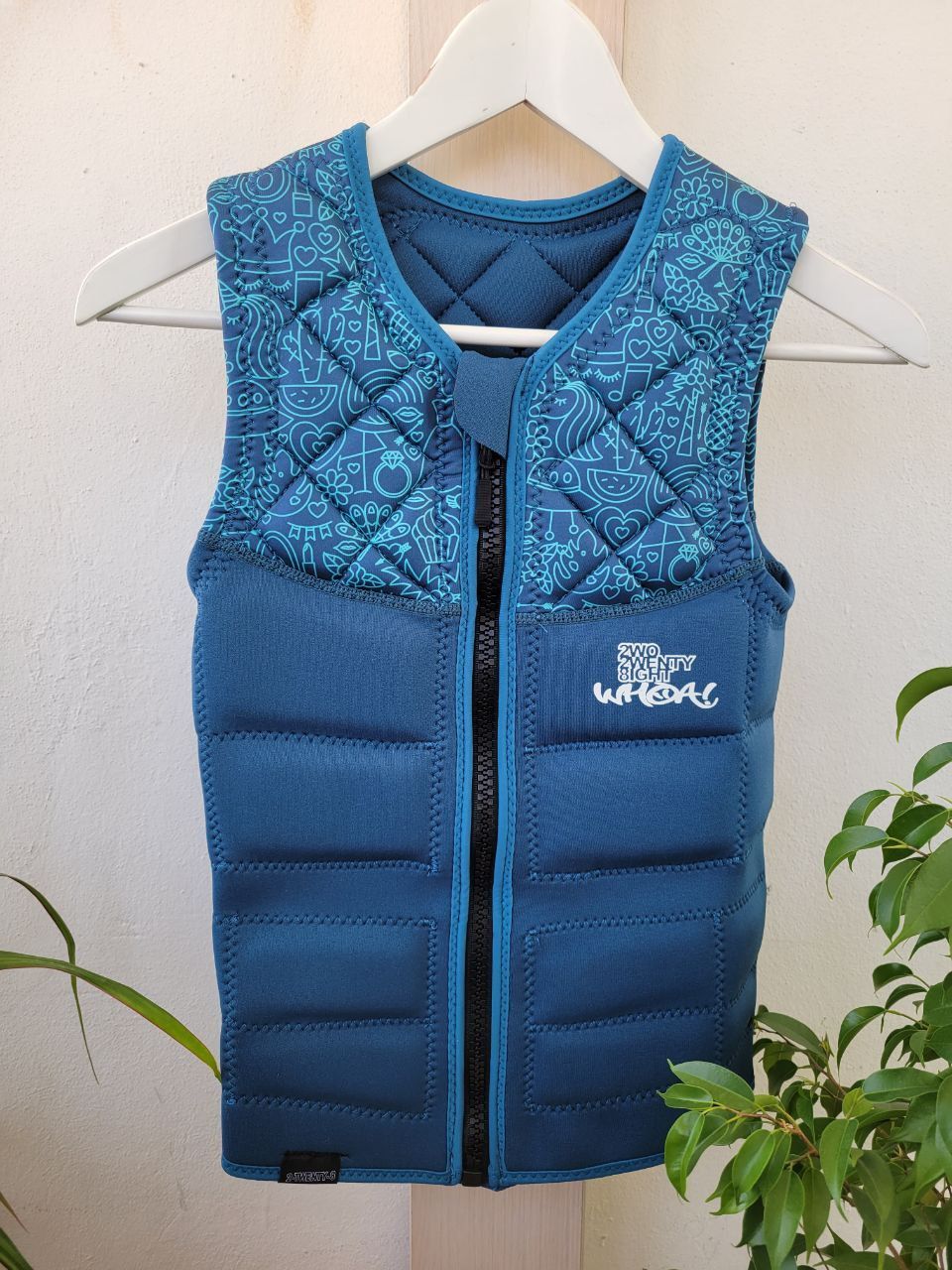 

Жилет для вейкборда жен 228 Whoa Wake Vest ss23 (M), Синий, WHOA! Ss23