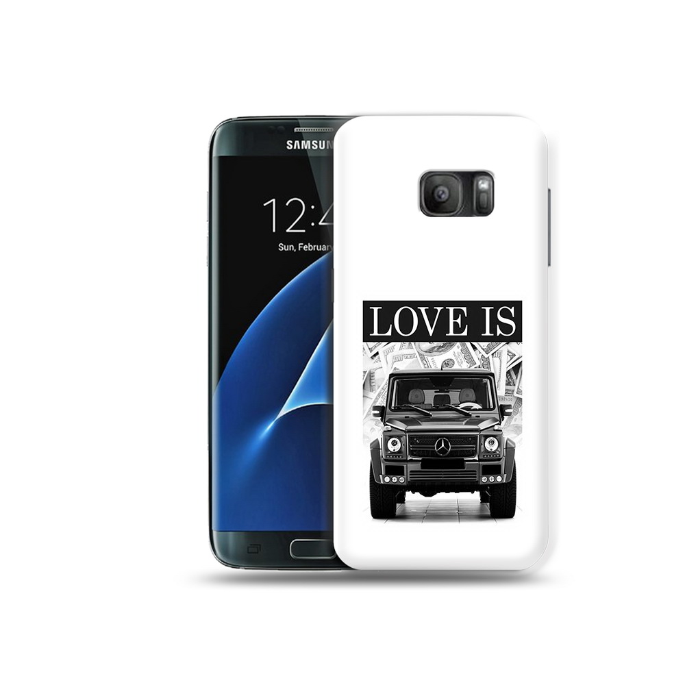 

Чехол MyPads Tocco для Samsung Galaxy S7 гелик, Прозрачный, Tocco