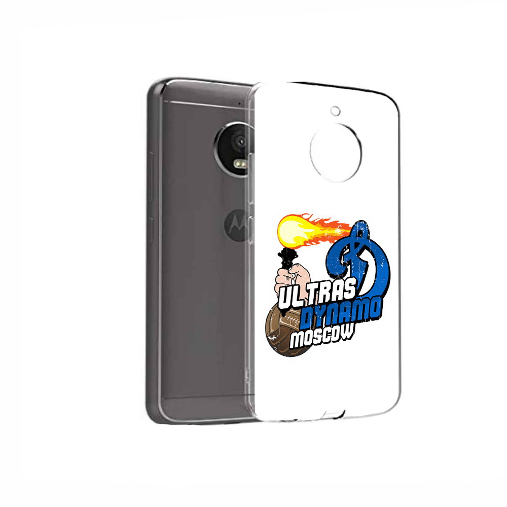 

Чехол MyPads Tocco для Motorola Moto E4 ФК Динамо (PT99977.370.177), Прозрачный, Tocco