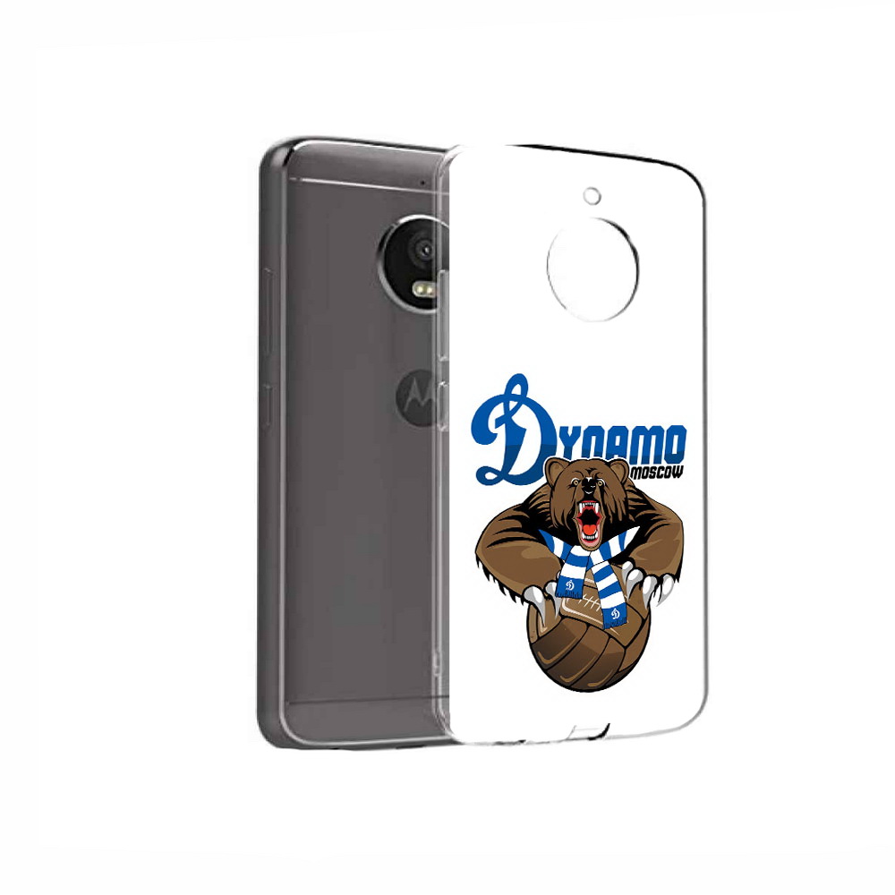 

Чехол MyPads Tocco для Motorola Moto E4 ФК Динамо медведь (PT99977.370.175), Прозрачный, Tocco