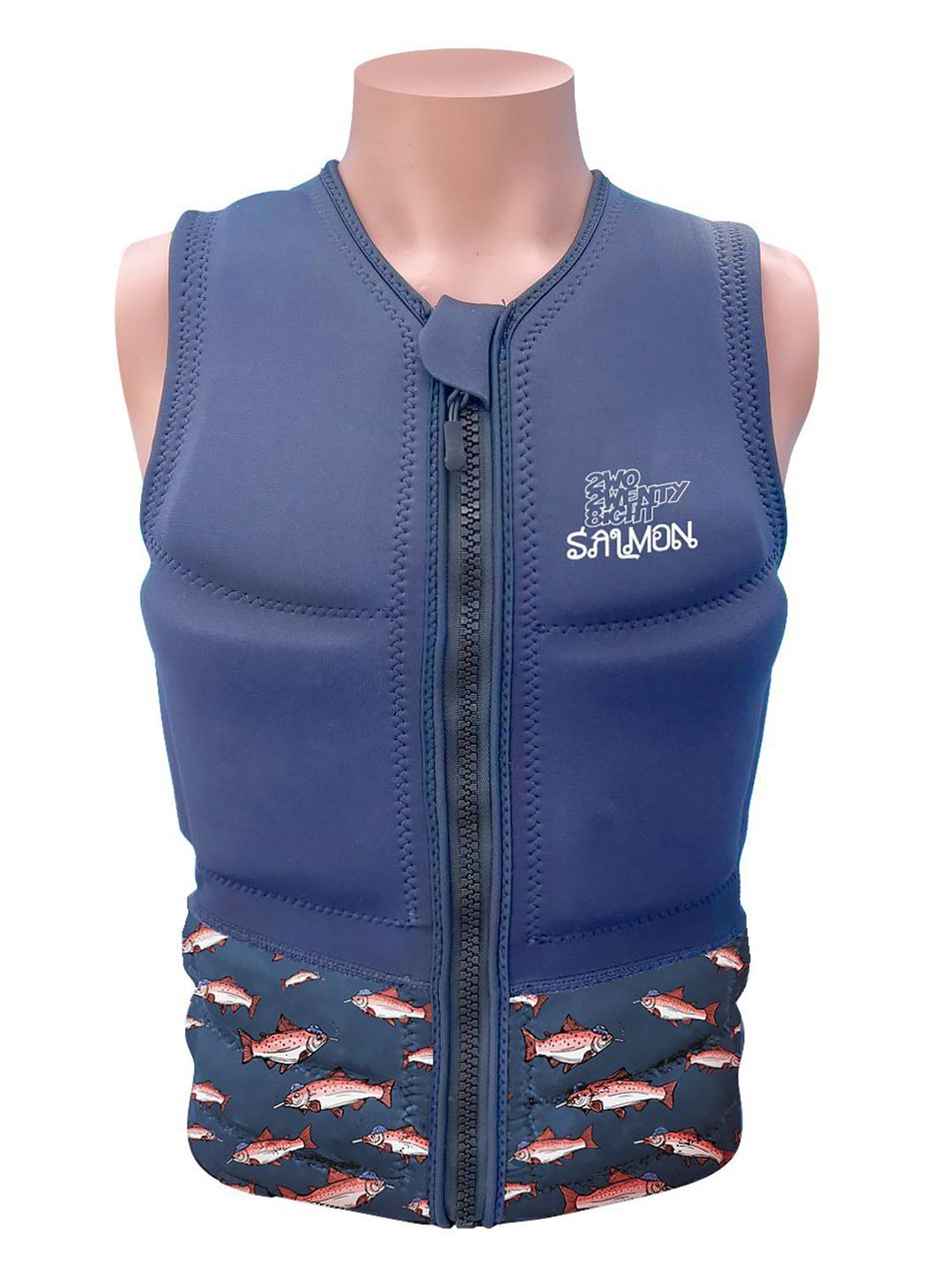 

Жилет для вейкборда 2wo2wenty8ight Salmon vest ss23, L, blue, Синий, Salmon vest ss23