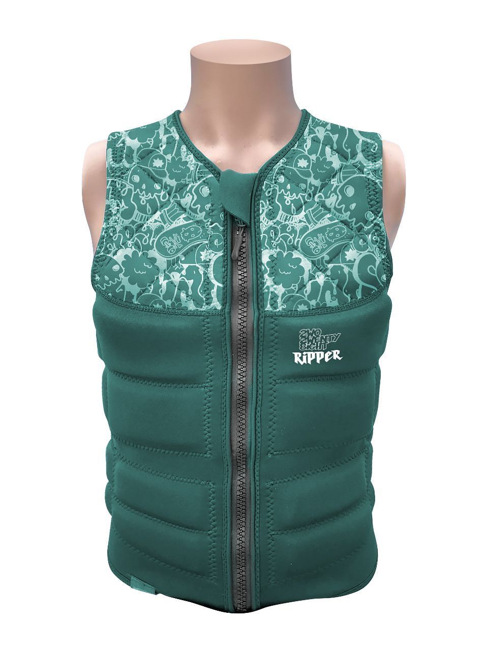 

Жилет для вейкборда 2wo2wenty8ight Ripper vest ss23, M, green, Зеленый, Ripper vest ss23