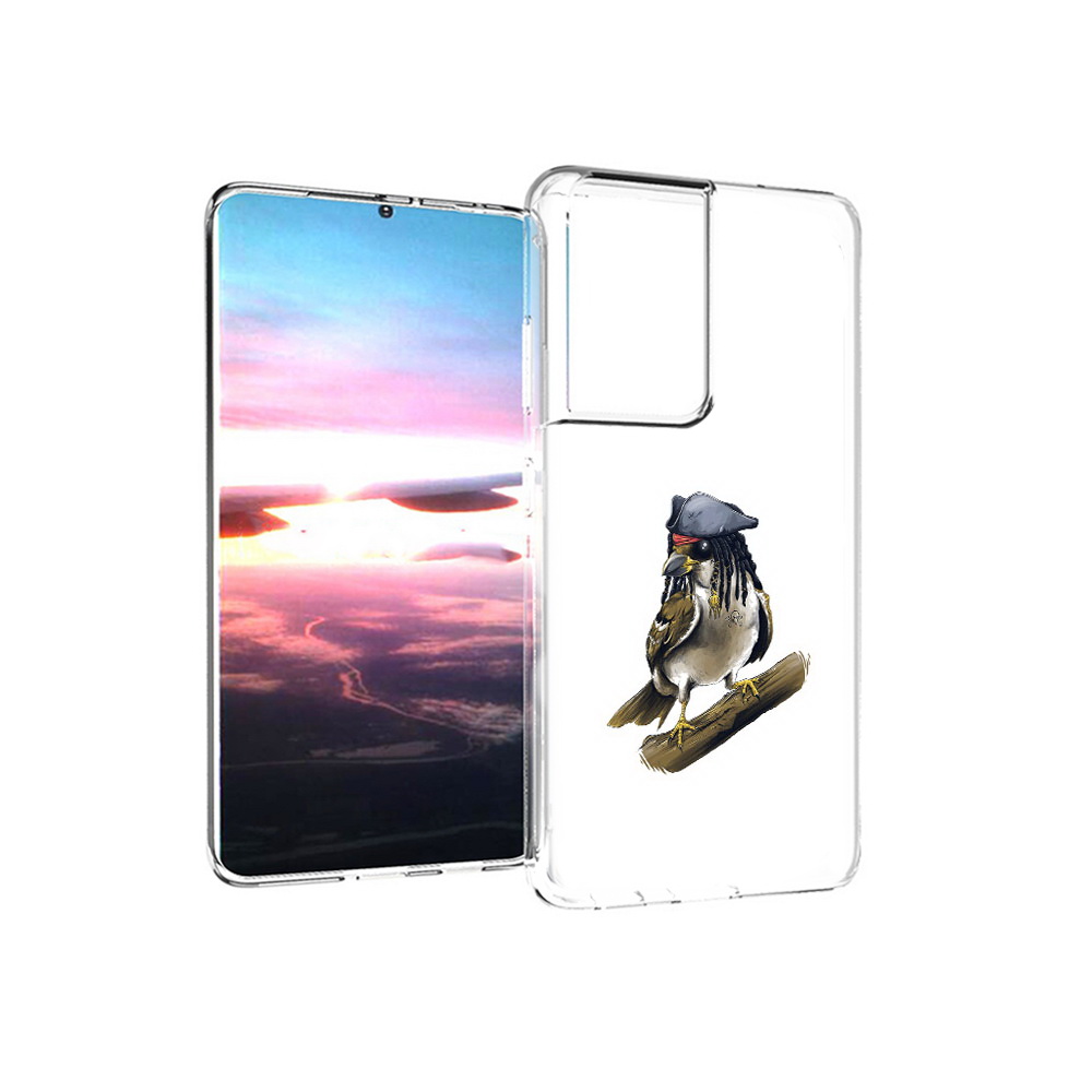 Чехол MyPads Tocco для Samsung Galaxy S21 Ultra Джек воробей (PT157307.497.65)