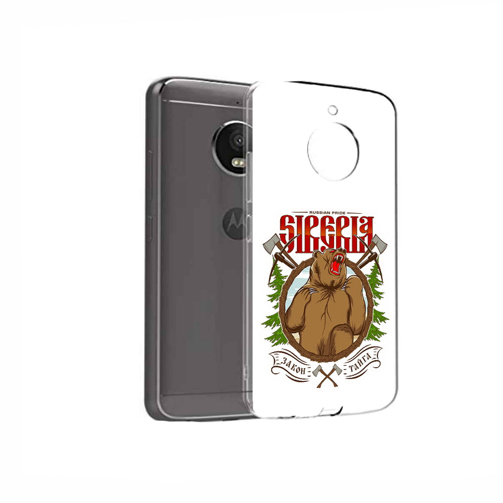 

Чехол MyPads Tocco для Motorola Moto E4 Тайга (PT99977.370.168), Прозрачный, Tocco