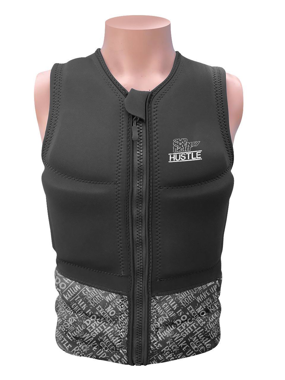 

Жилет для вейкборда 2wo2wenty8ight Hustle vest ss23 XL, black, Черный, Hustle vest ss23