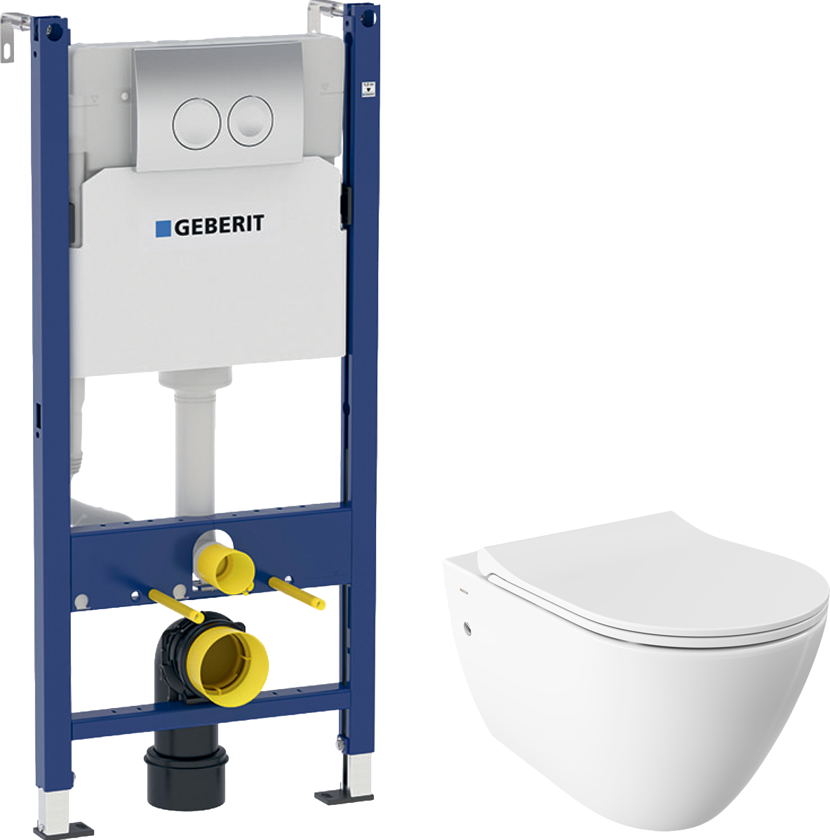 

Комплект Унитаз подвесной Bocchi Venezia 1295-001-0129 белый, с микролифтом + Система инст, Venezia 1295-001-0129