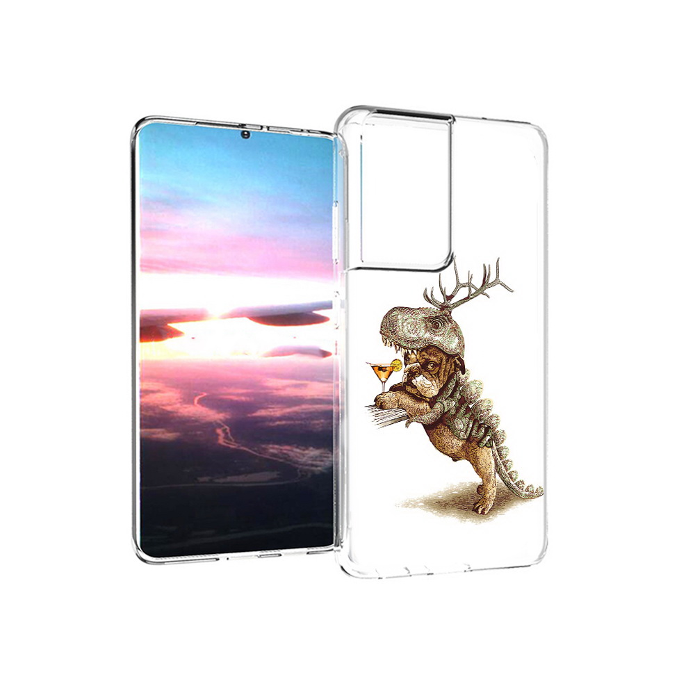

Чехол MyPads Tocco для Samsung Galaxy S21 Ultra тематическая вечеринка (PT157307.497.638), Прозрачный, Tocco
