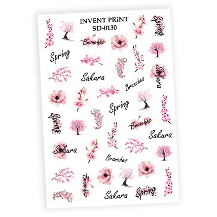 

Слайдер-дизайн iNVENT PRiNT «Сакура. Sakura. Цветы. Веточки» №SD-130, №SD-130
