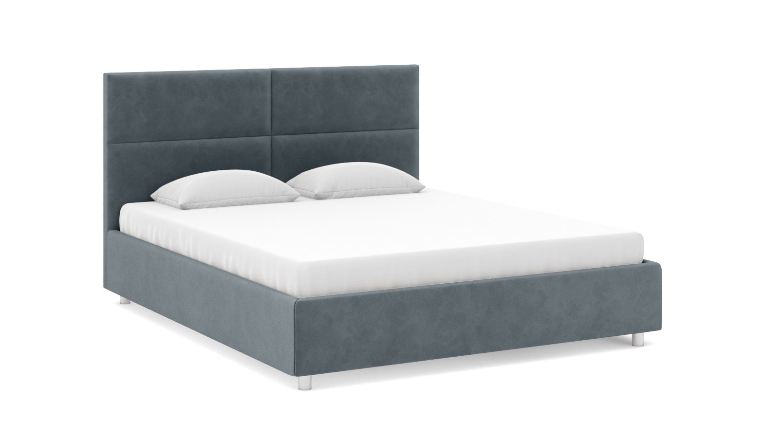 

Кровать Askona Star I Sky Velvet 18 140х200, Серый