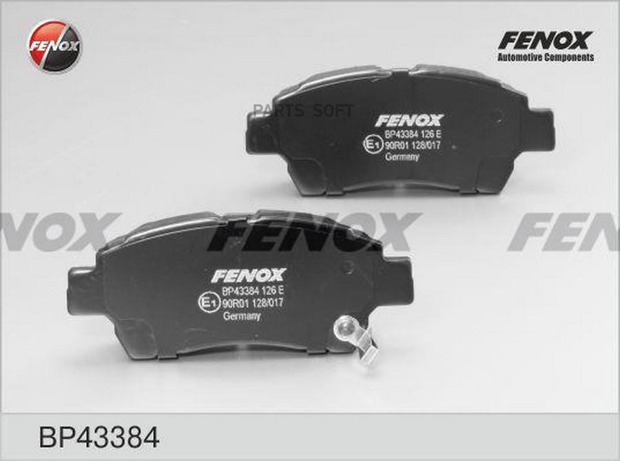 

Тормозные Колодки Fenox Дисковые Bp43384