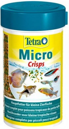 фото Корм для мелких тропических рыб tetra micro crisps, чипсы, 100 мл