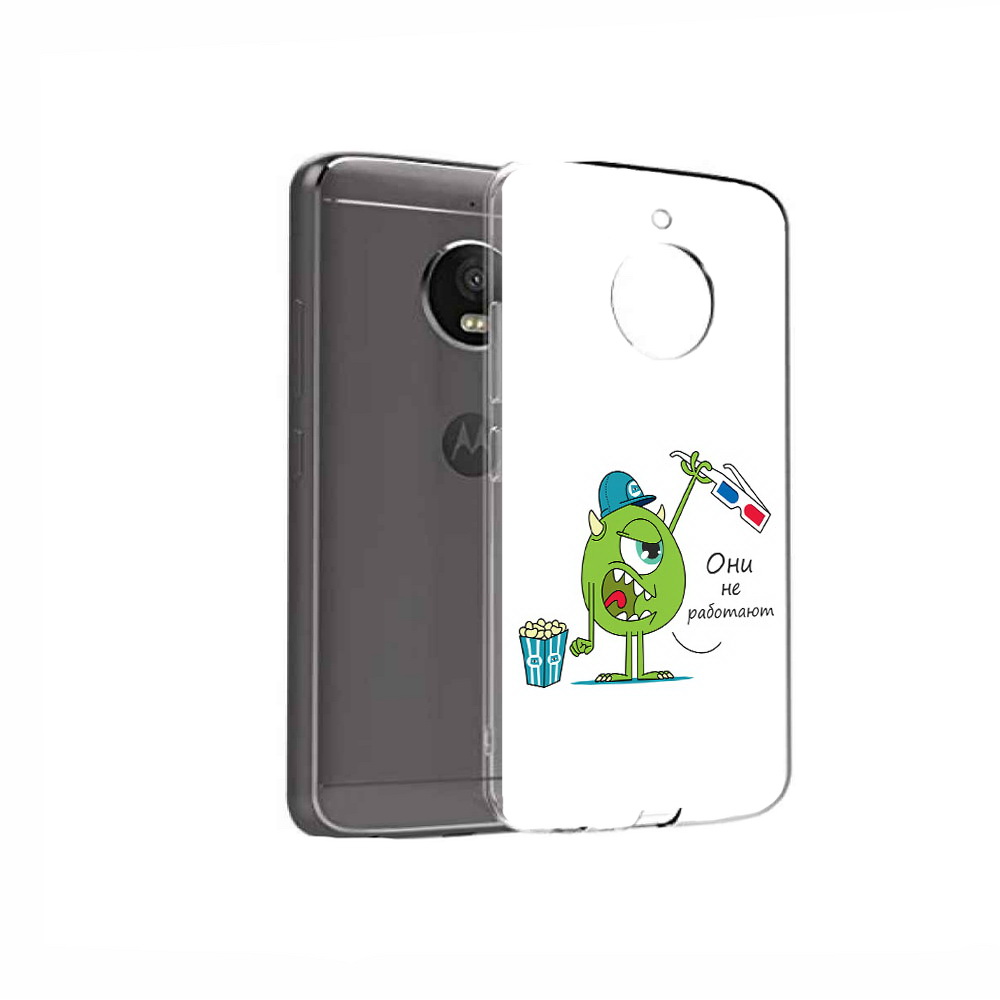 

Чехол MyPads Tocco для Motorola Moto E4 Очки не работают (PT99977.370.129), Прозрачный, Tocco