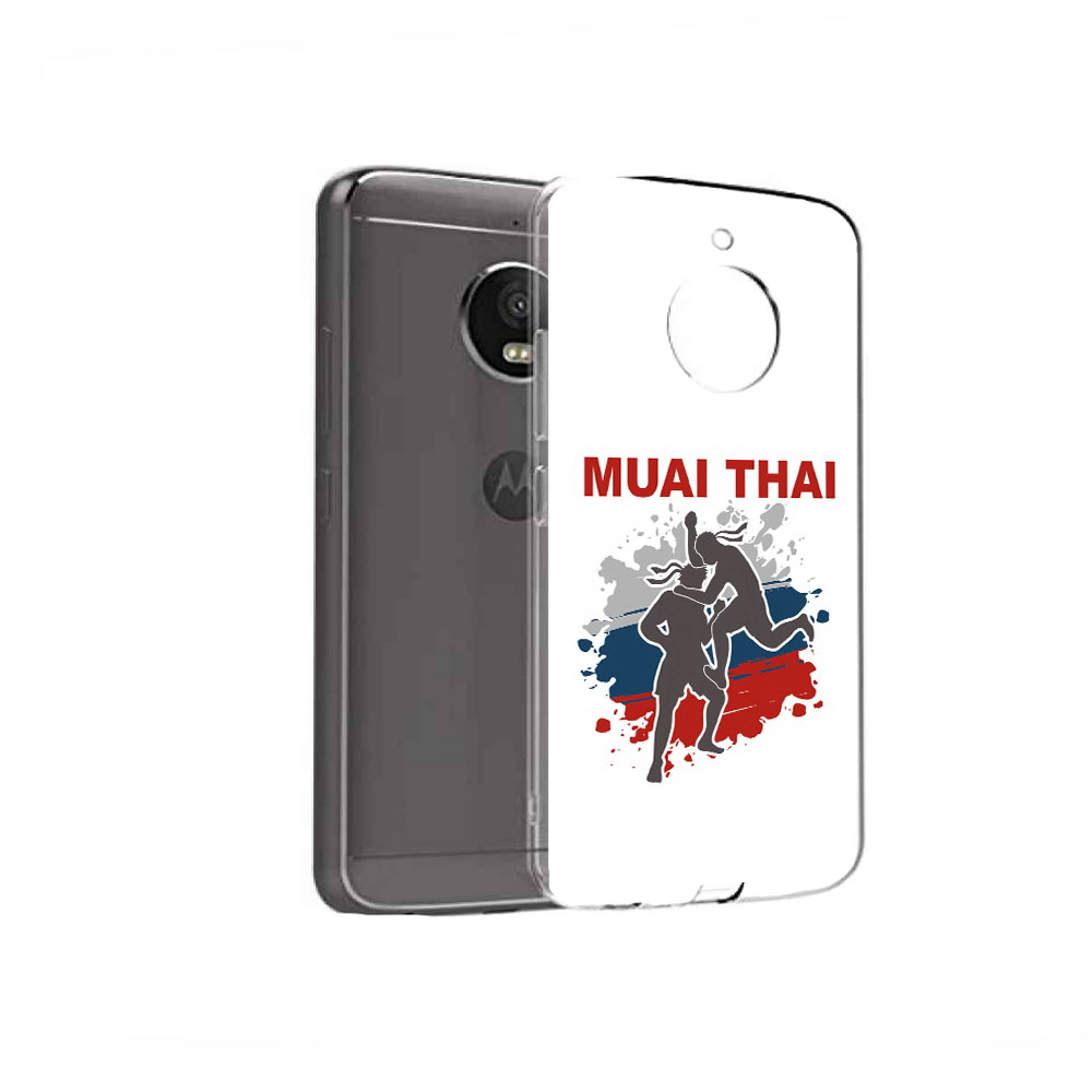 

Чехол MyPads Tocco для Motorola Moto E4 Муайтай (PT99977.370.123), Прозрачный, Tocco