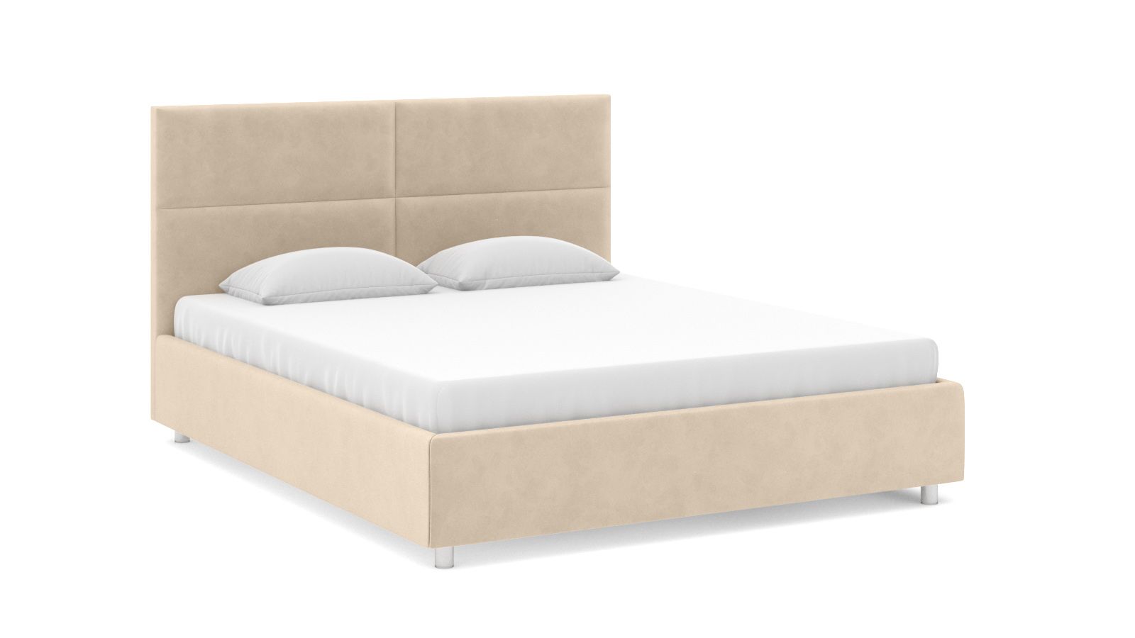 

Кровать Askona Star I Sky Velvet 21 140х200, Бежевый