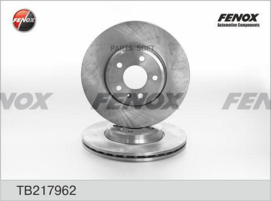 

FENOX TB217962 TB217962_диск тормозной передн.\ Audi A4/A5 1.8T-3.2 07 1шт