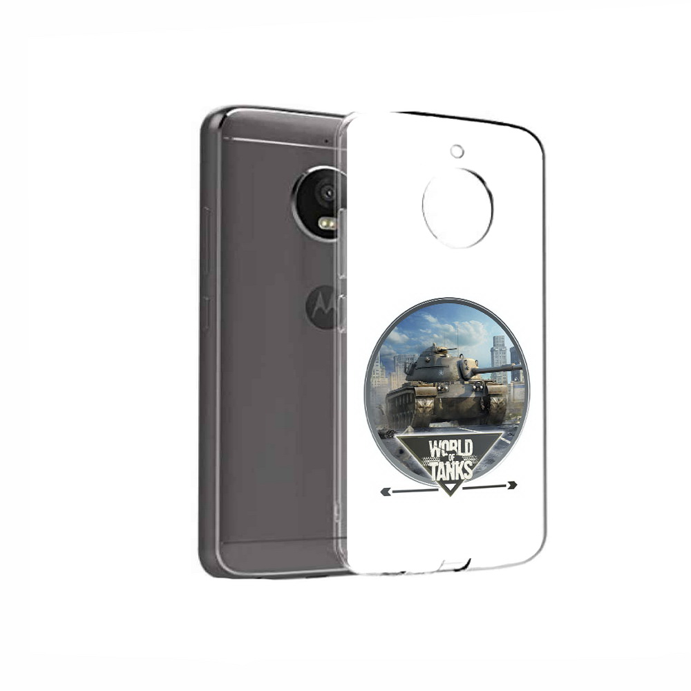 

Чехол MyPads Tocco для Motorola Moto E4 Мир танков (PT99977.370.119), Прозрачный, Tocco