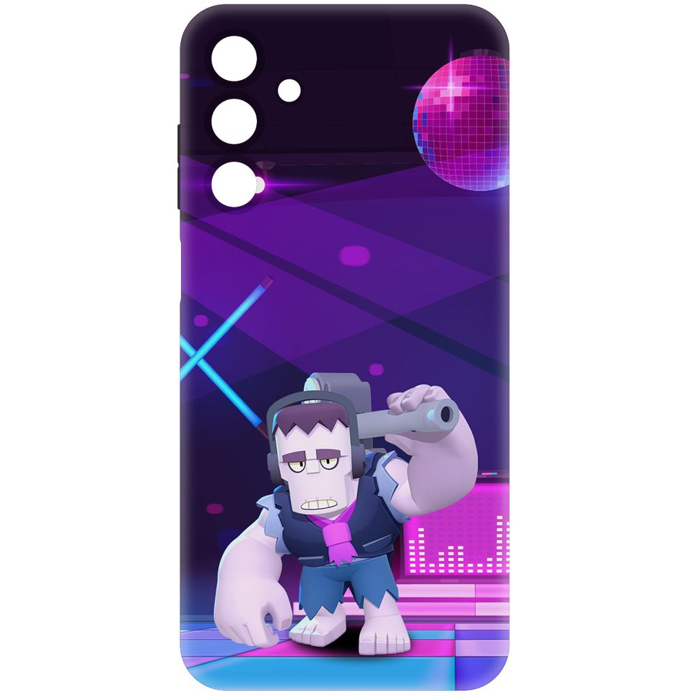 

Чехол-накладка Krutoff Soft Case Brawl Stars - Фрэнк для Samsung Galaxy M15 черный