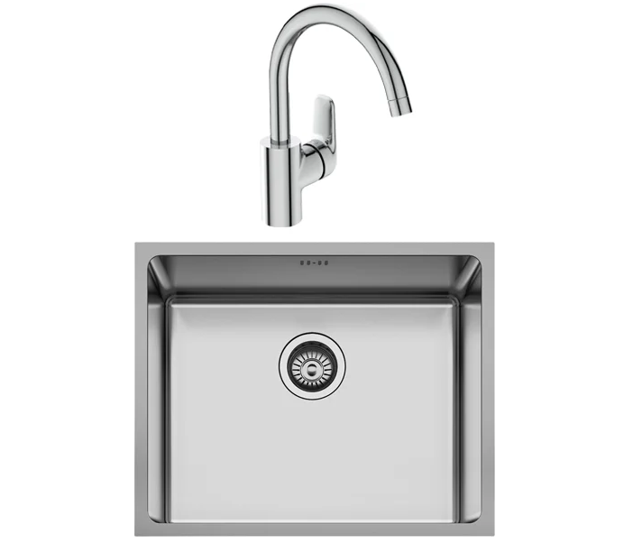 

Комплект Мойка кухонная Seaman Eco Roma SMR-5444A + Смеситель Ideal Standard Ceraflex B172, Eco Roma SMR-5444A