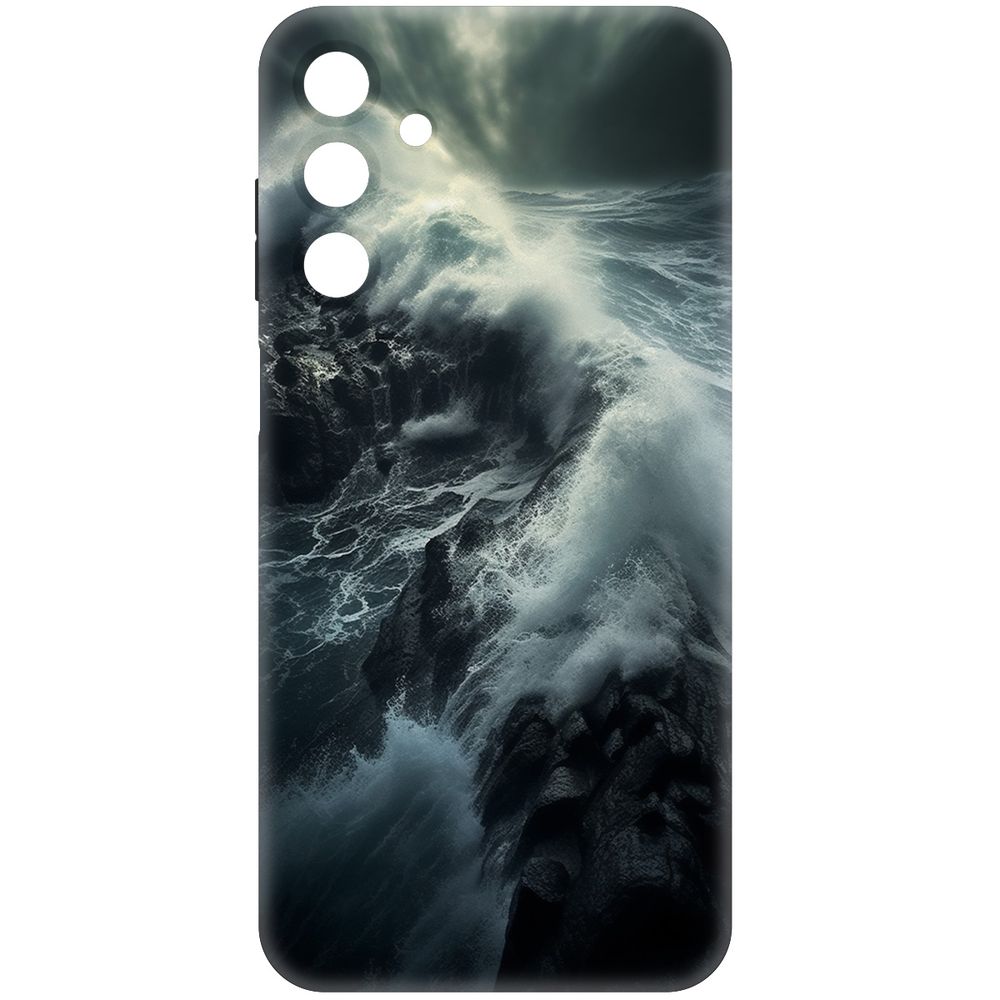 

Чехол-накладка Krutoff Soft Case Шторм для Samsung Galaxy M15 черный